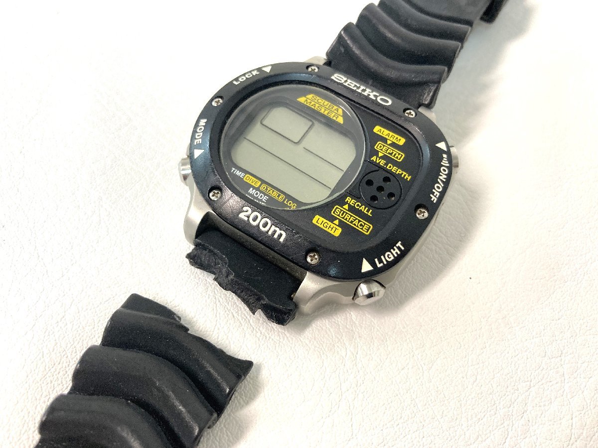 SEIKO セイコー SCUBA MASTER スキューバマスター 200M M726-5A10 