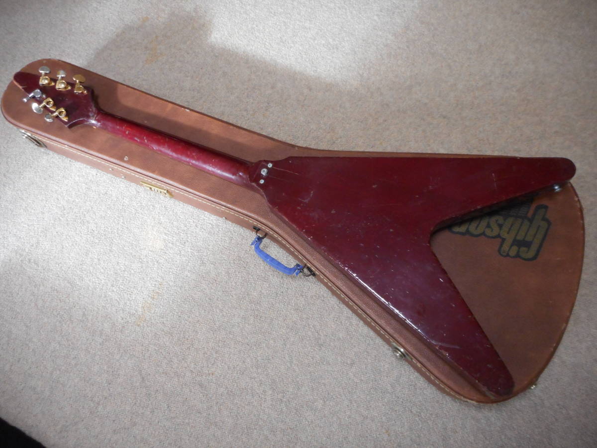 □激安！Gibson Flying V ギブソンフライングV ハードケース付き