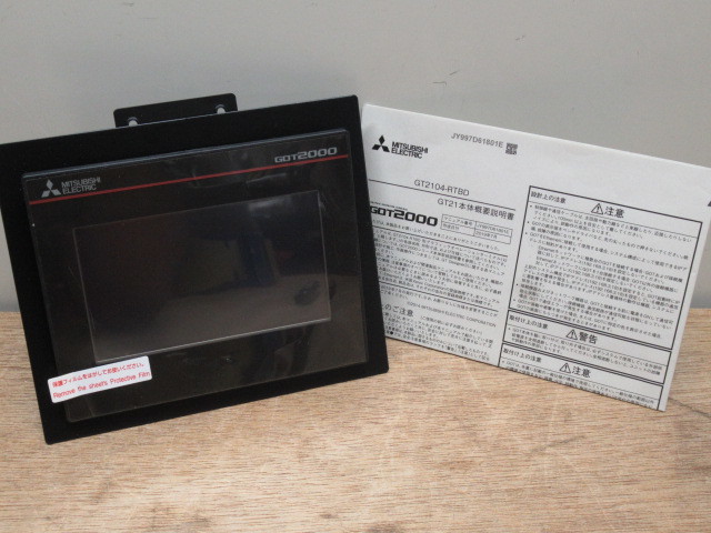 MITSUBISHI 三菱 タッチパネル GOT2000 GT2104-PMBDS 現状品 動作