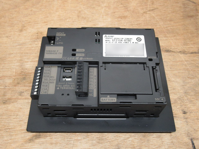 MITSUBISHI 三菱 タッチパネル GOT2000 GT2104-PMBDS 現状品 動作