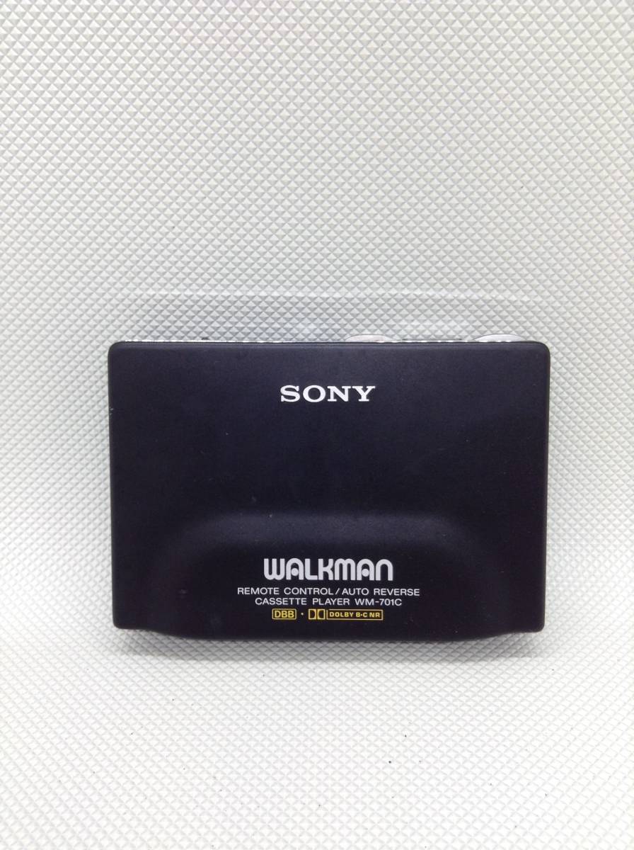U608○SONY ソニー WALKMAN カセットウォークマン カセットプレーヤー ポータブル WM-701C 【ジャンク】