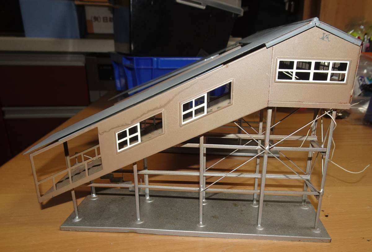 ストラクチャー陸橋 HOゲージ メーカー不明 型番不明 金属製 ジャンク