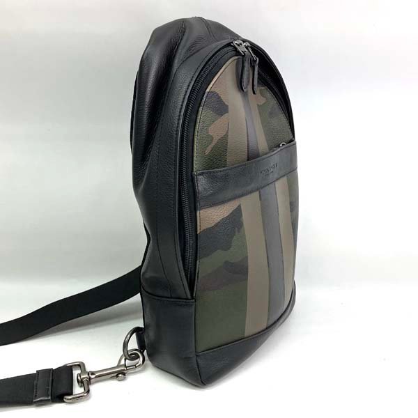 t）コーチ COACH ボディバッグ ワンショルダーバッグ F59895 迷彩柄