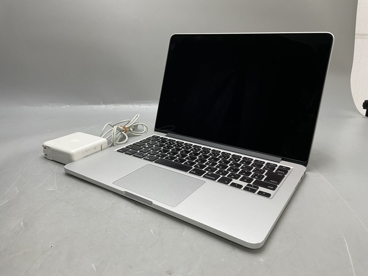 ★1円スタート★Apple MacBook Pro (Retina， 13-inch， Early 2015) Core i5 5257U 8GB★現状引渡★ストレージ/OS無★外部ドライブ情報確認