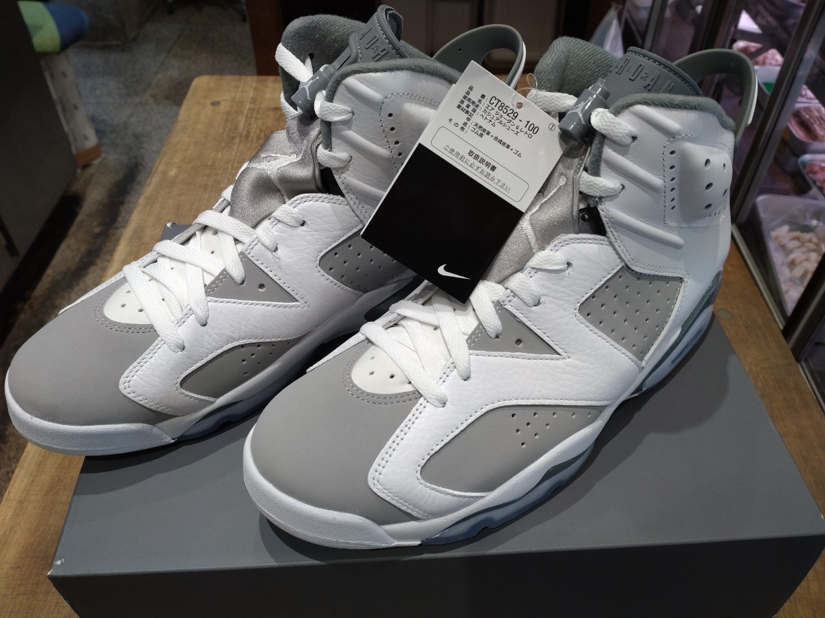 NIKE AIR JORDAN6 RETRO ナイキ エアジョーダン 6 レトロ クールグレー 