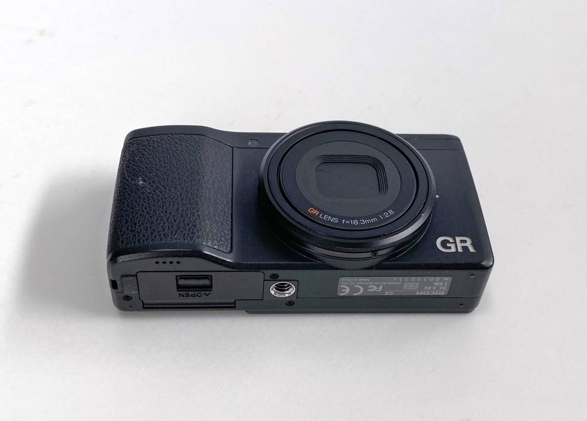 良品】RICOH GR 初代 APS-コンデジ純正本革ケース 良品】RICOH GR 初代