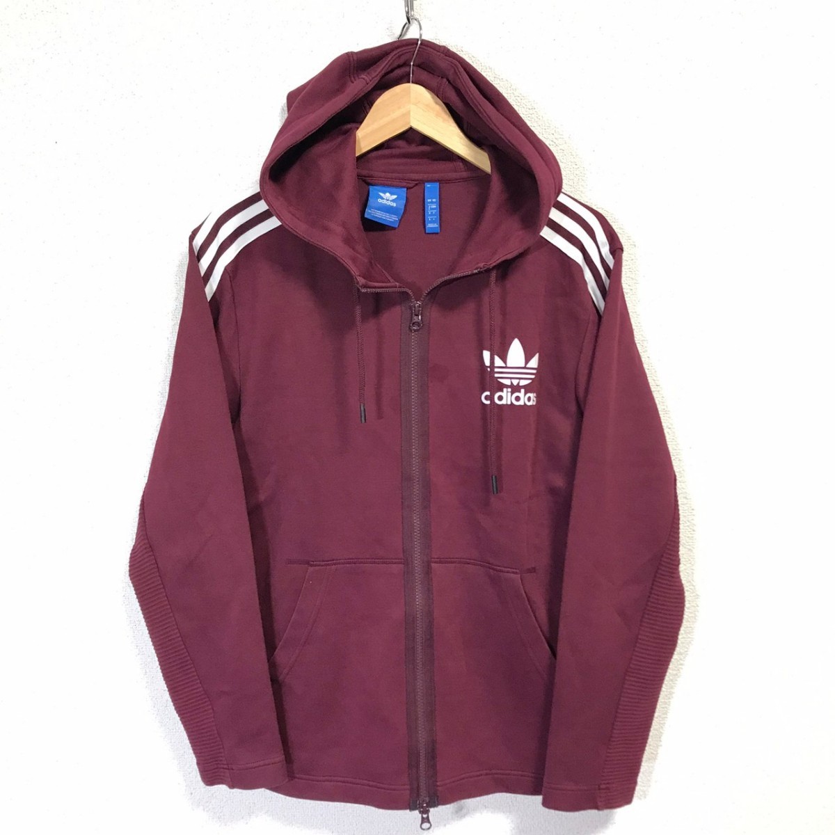 H5251dL adidas アディダス サイズO (XL位) ジップパーカー スウェット 