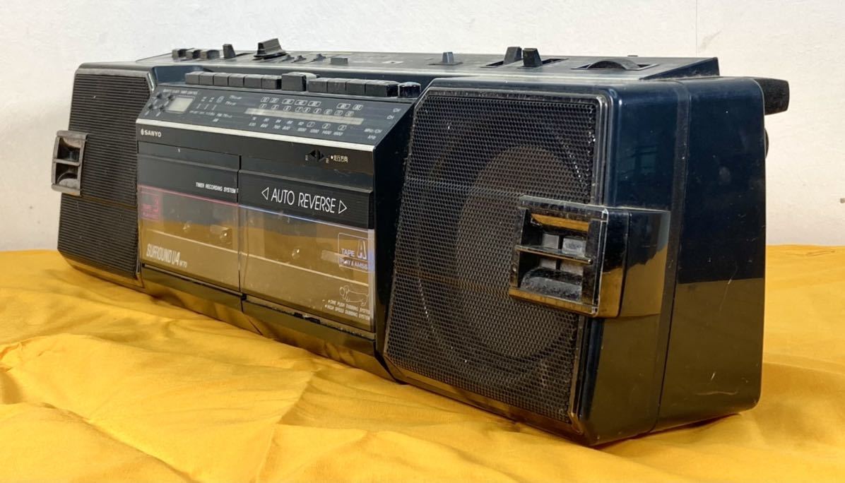 1円〜 SANYO サンヨー U4-W70 SURROUND U4 ラジオカセットレコーダー