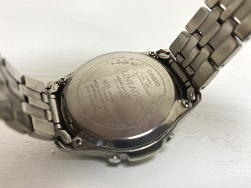 カシオ CASIO LINEAGE リニエージ ウエーブセプター wave ceptor タフ 