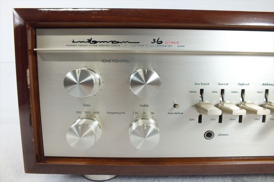 ☆ LUXMAN ラックスマン CL36 ULTIMATE アンプ 動作確認済 音出しOK