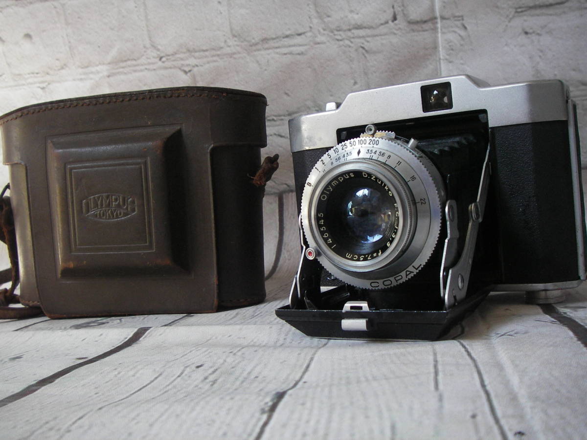 アンティーク OLYMPUS SIX オリンパス シックス 中判フィルムカメラ