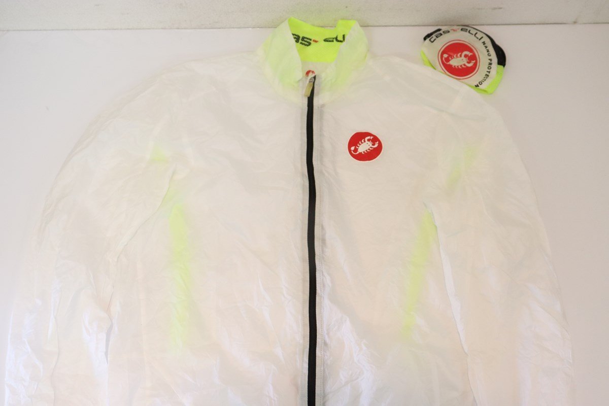 ▽CASTELLI カステリ レイン ジャケット Mサイズ
