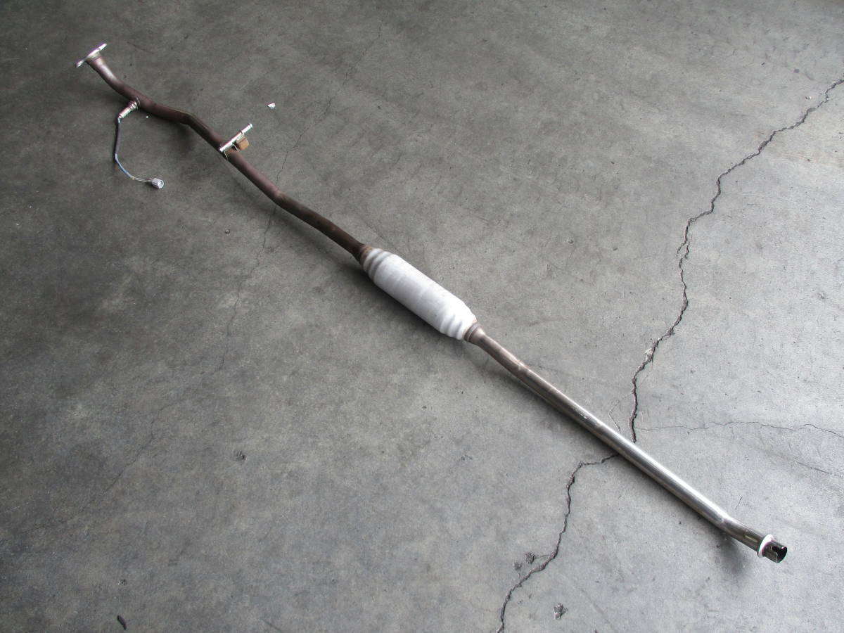 439Z ◆パレット [MK21S NA] フロントパイプ・センターパイプ[センサーあり・差込みフランジ・SUZUKI刻印あり]◆