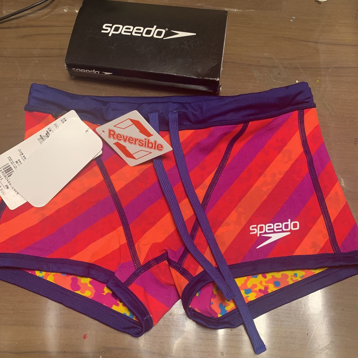 激レア◇新品◇Oサイズ◇リバーシブル◇スピード◇SPEEDO◇競泳水着 