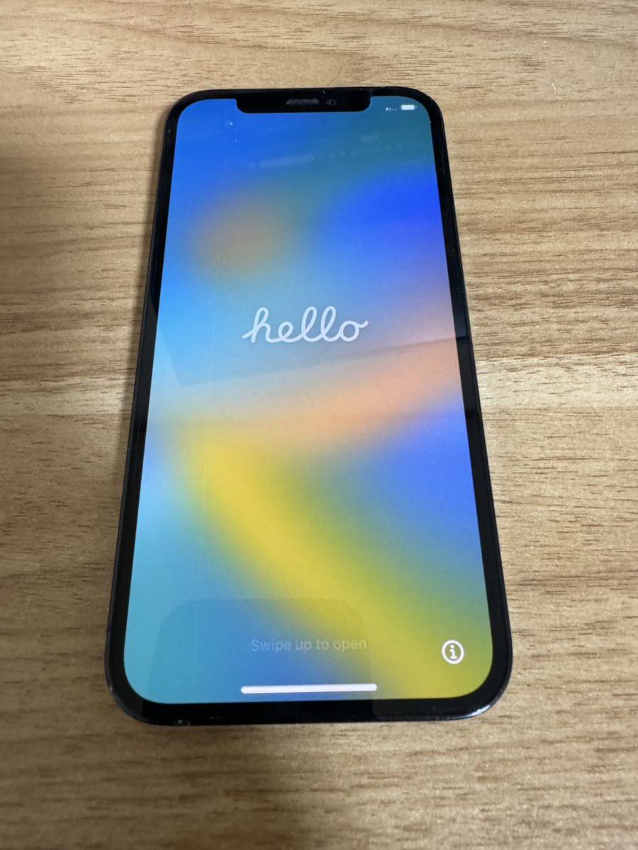 ジャンク Apple iPhone 12 Pro 256GB パシフィック ブルー SIMフリー