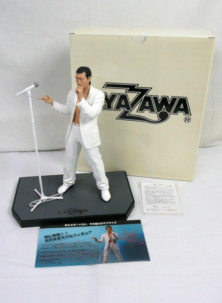 E.YAZAWA 矢沢永吉 EIKICHI YAZAWA フィギュア 白スーツ☆美品(矢沢