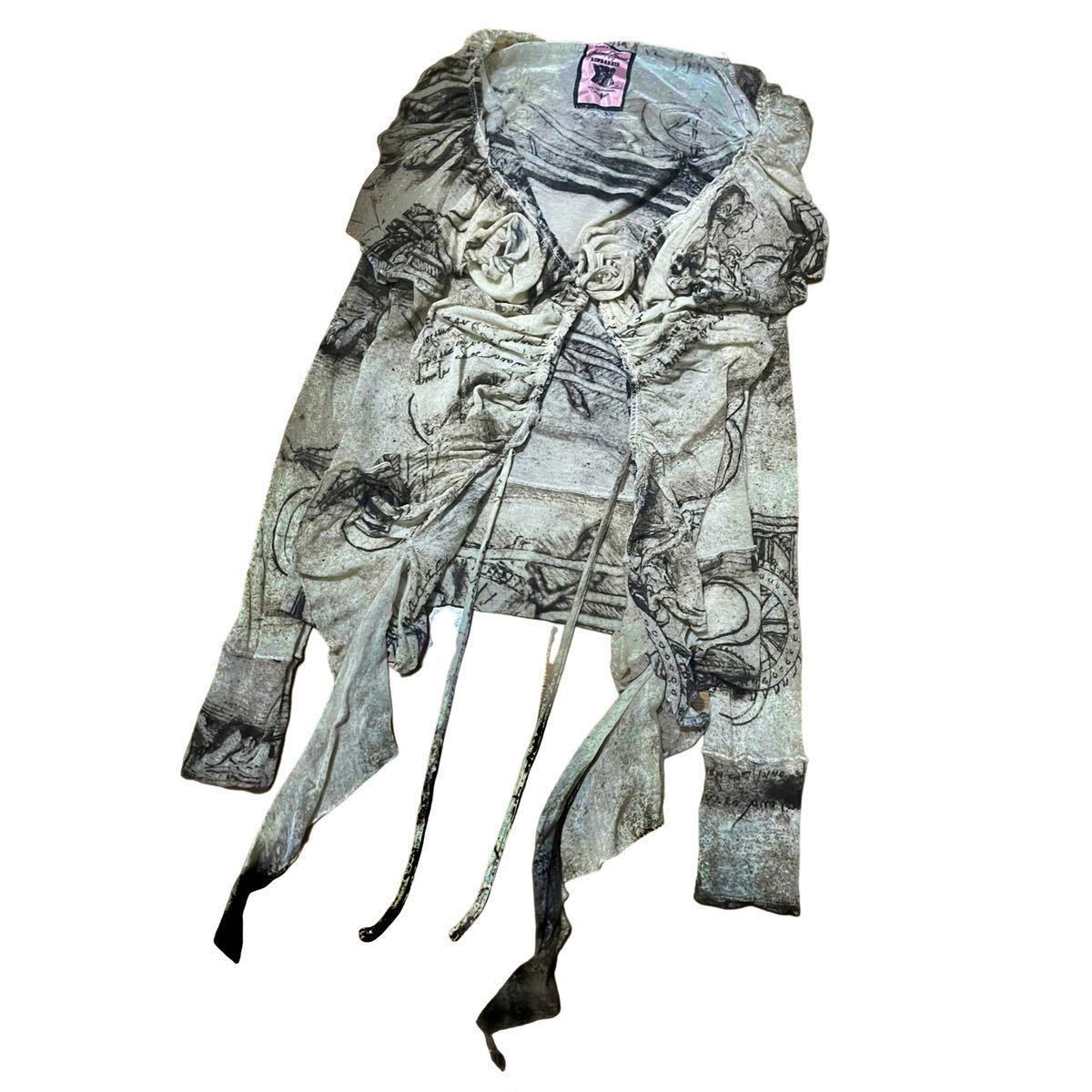 2013AW Share Spirit All-over Mesh Cardigan archive シェアー 