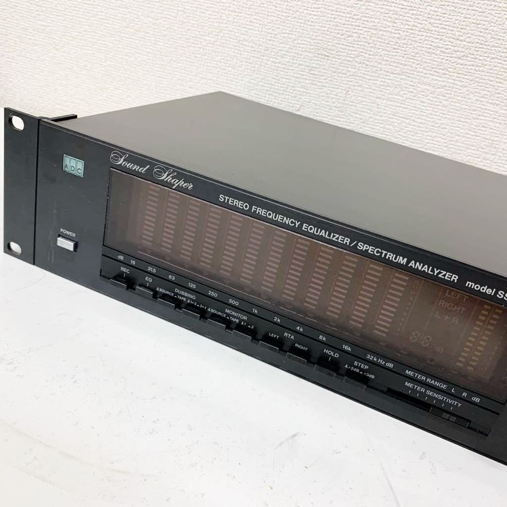 L-1】 ADC SS-412X グラフィックイコライザー 10バンド 現状品