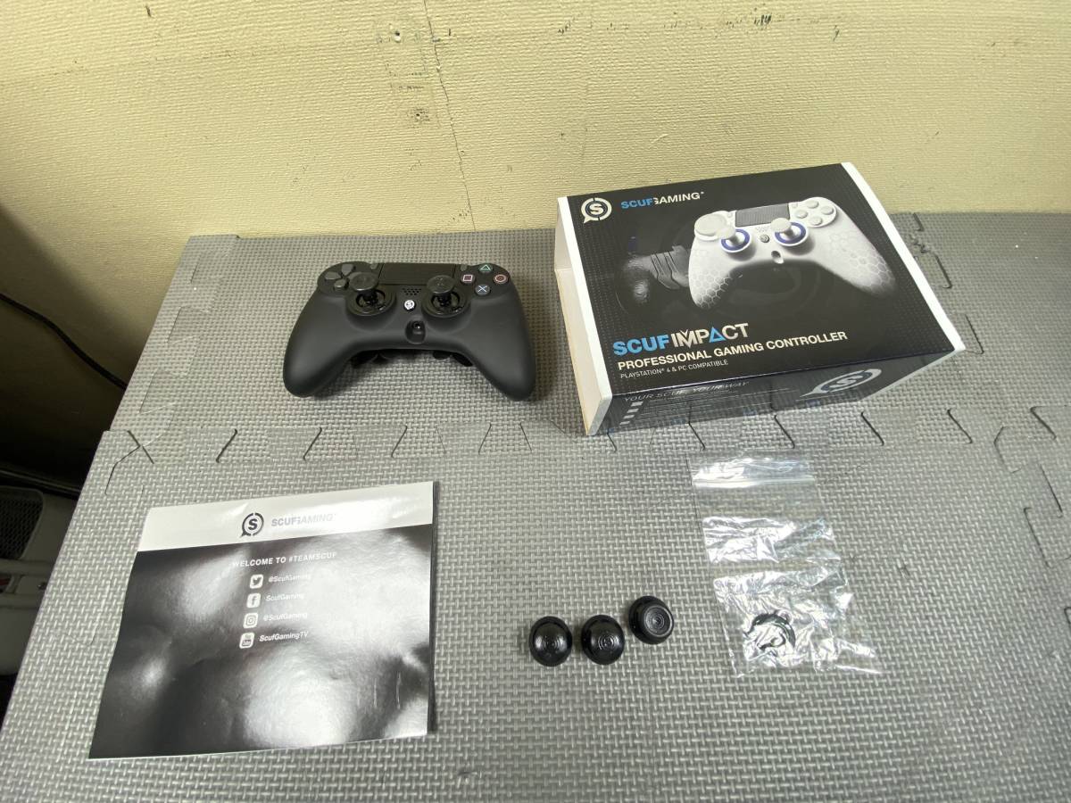【低価，正規品】 927 SCUF IMPACT スカフインパクト PS4 プロ用コントローラー(アクセサリ、周辺機器)｜売買されたオークション情報、yahooの商品情報をアーカイブ公開 - オークファン アクセサリ、周辺機器