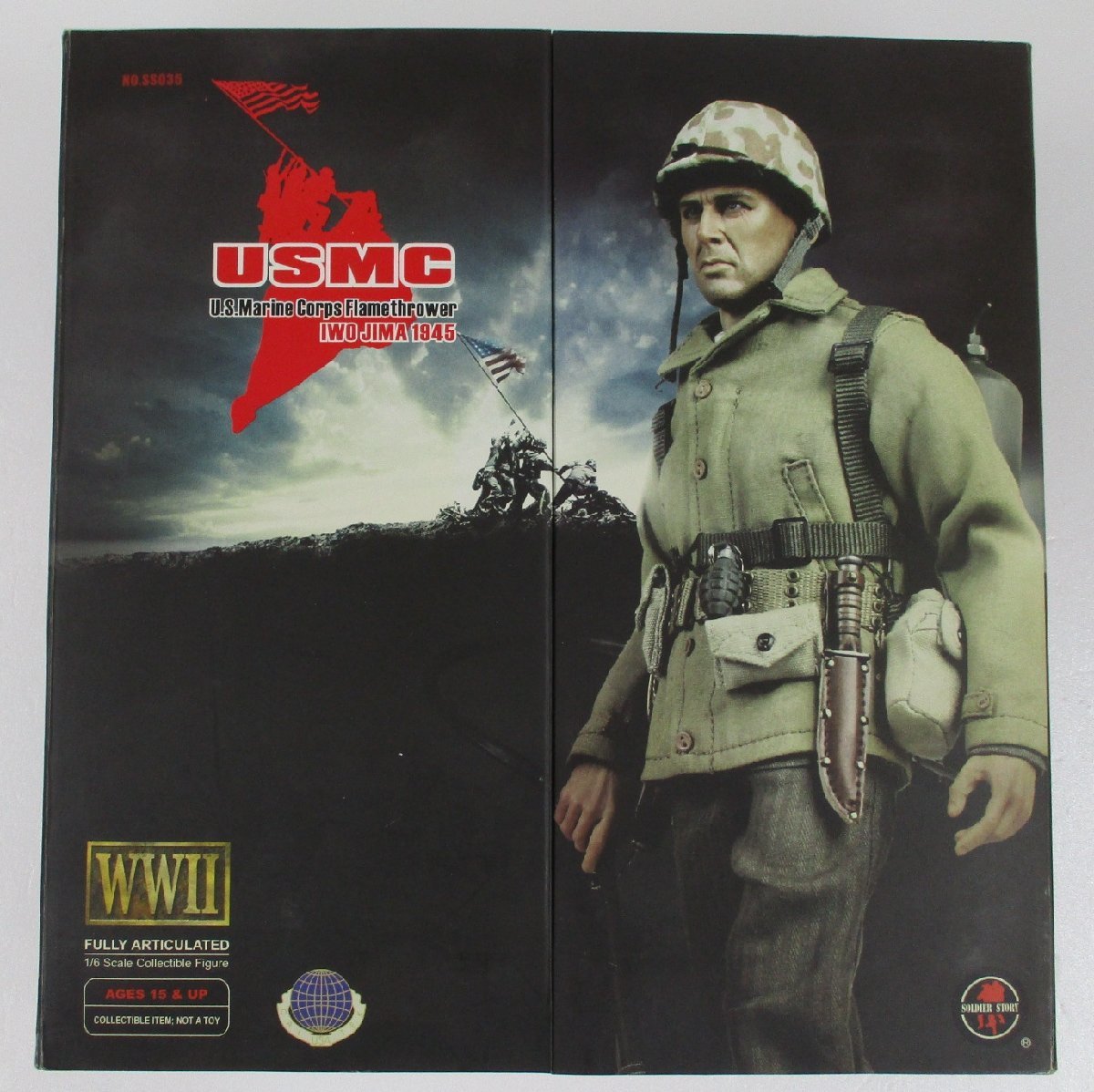 Marine Story Soldier 1⁄6 USMC 1:6 Navy - PLA 海兵隊 soldier Corps