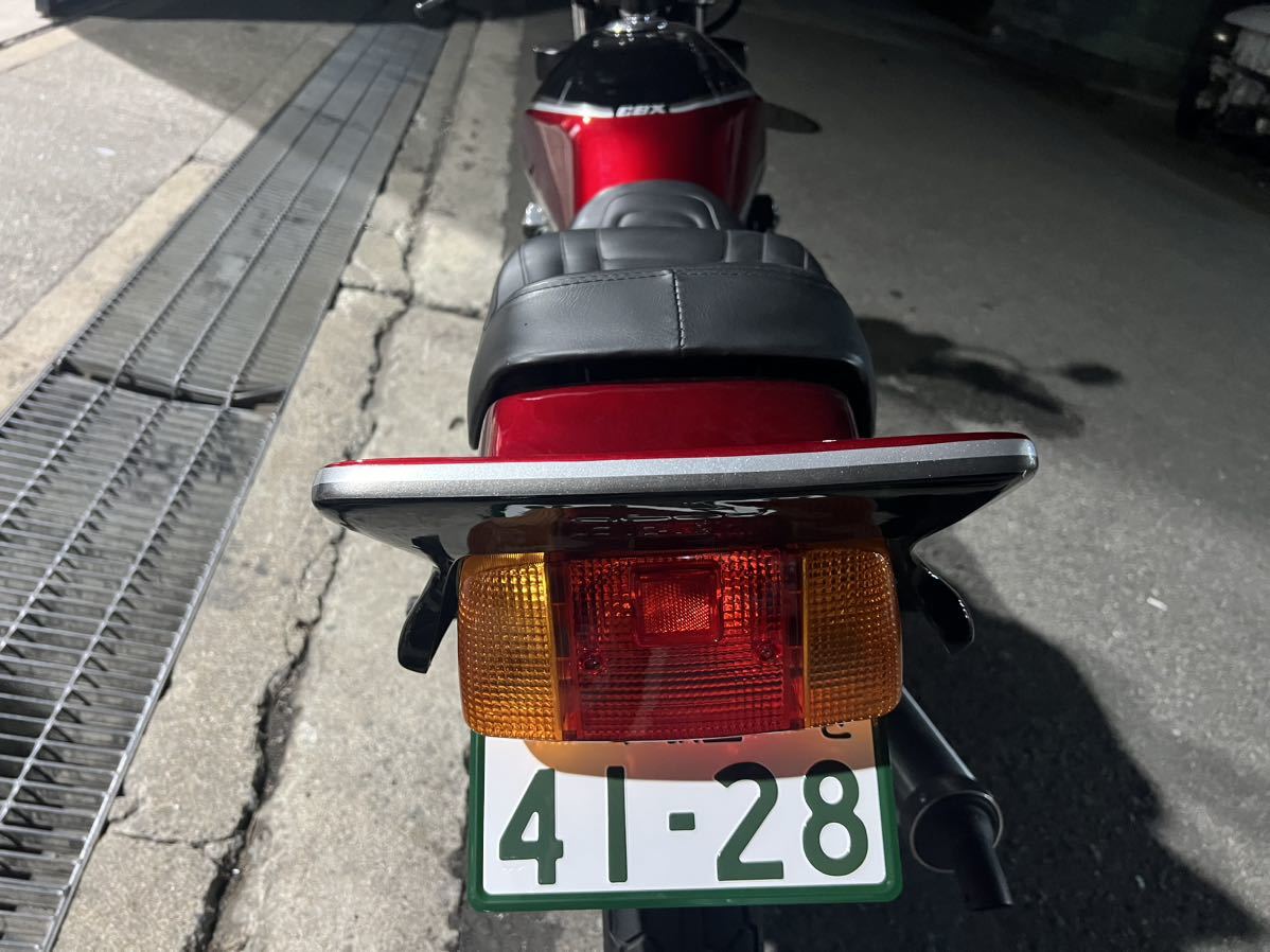 H91 CBX400F 外装セット 黒赤2型 カラー /中古 美品 塗装後 未使用NC07 