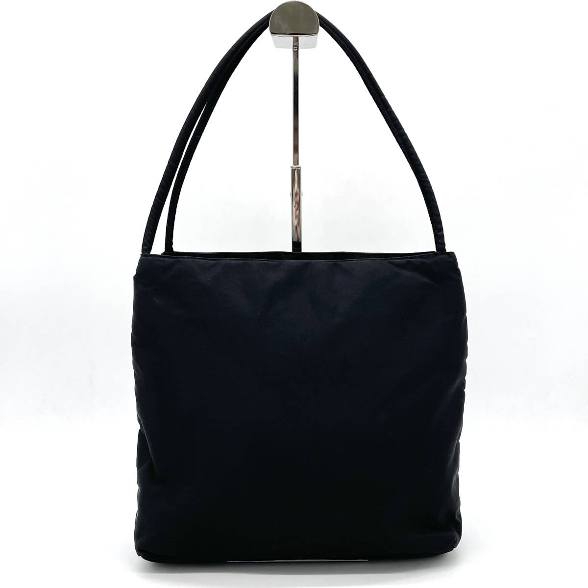 1円 美品 PRADA プラダ ポコノ テスートナイロン トートバッグ