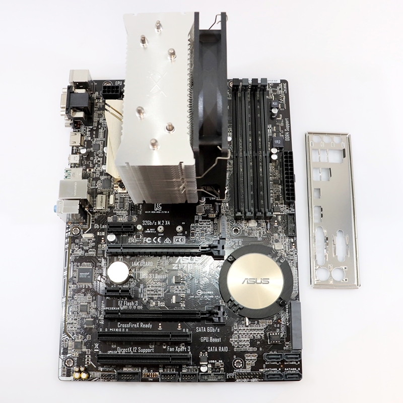 送料無料 中古 ASUS CPU intel i7-6700 マザーボード Z170-K おまけ付