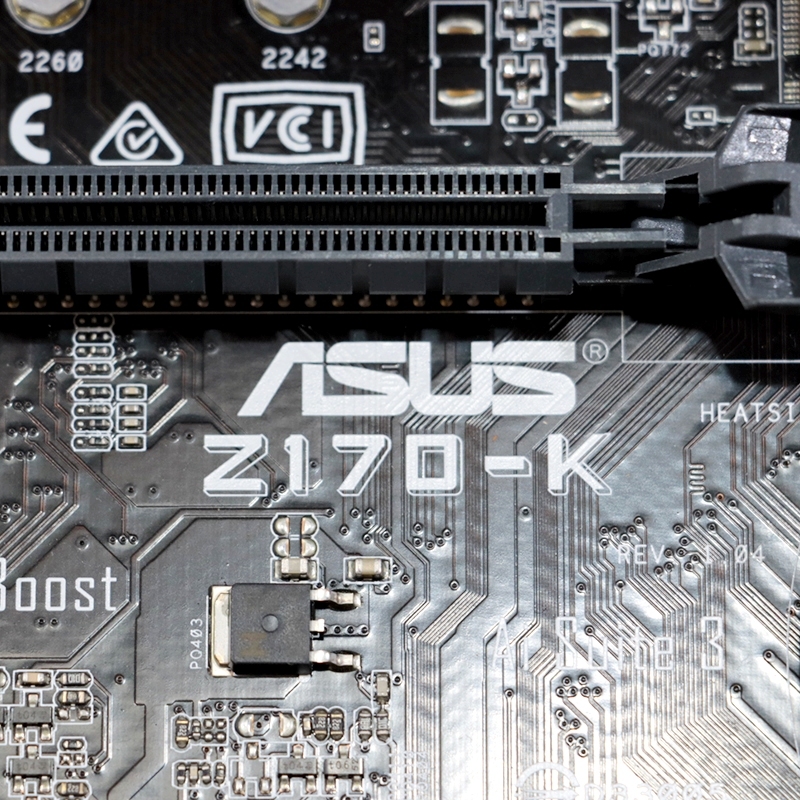 送料無料 中古 ASUS CPU intel i7-6700 マザーボード Z170-K おまけ付