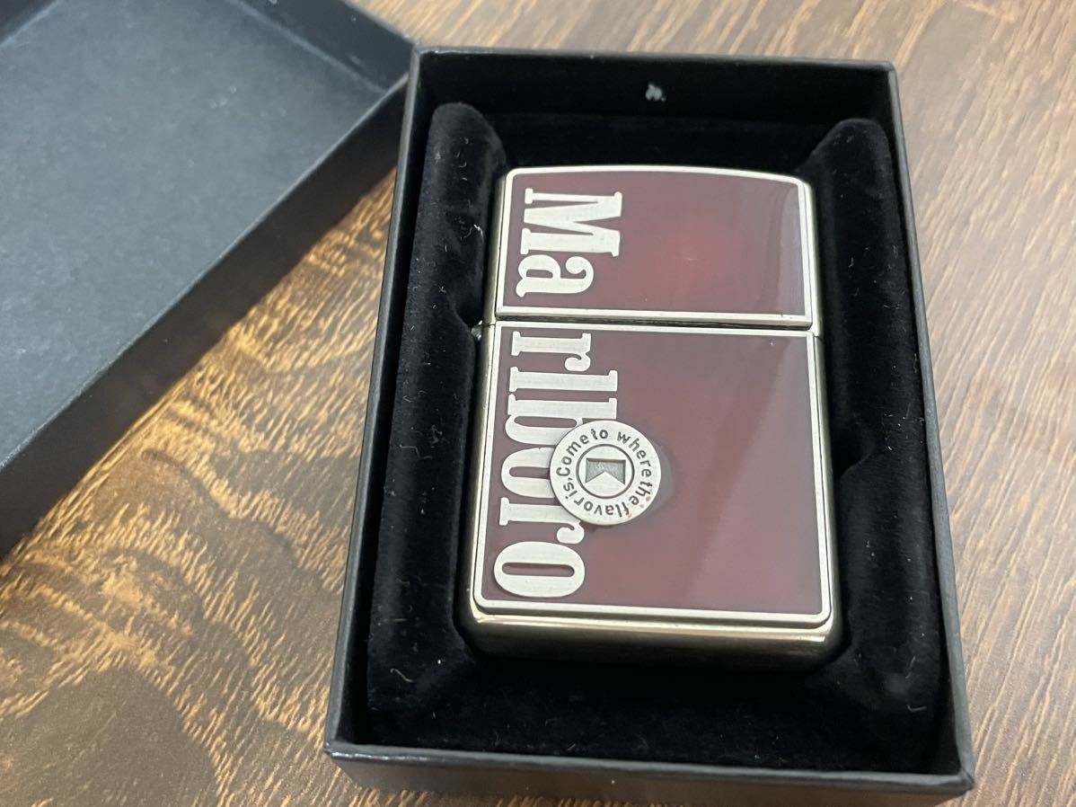 送料無料 限定品 中古美品 ZIPPO ジッポライター マルボロ Marlboro 