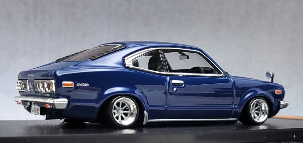 1⁄43 マツダ サバンナ RX-3 クーペ GT 1/43 マツダ サバンナ改 クーペGT