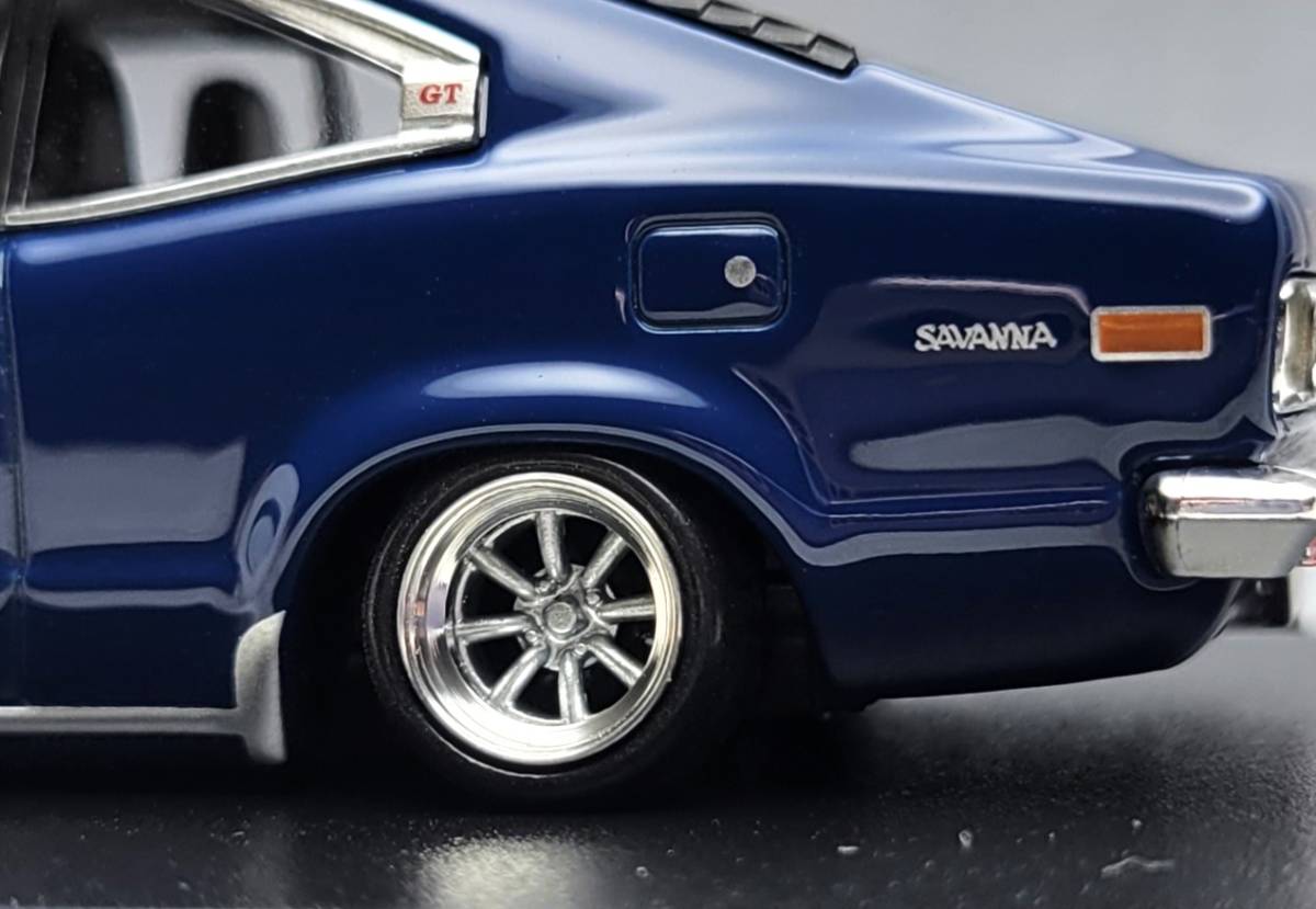 1⁄43 マツダ サバンナ RX-3 クーペ GT 1/43 マツダ サバンナ改 クーペGT