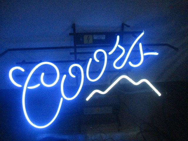 COORS クアーズ ネオン看板 ネオン管 2(看板)｜売買されたオークション 