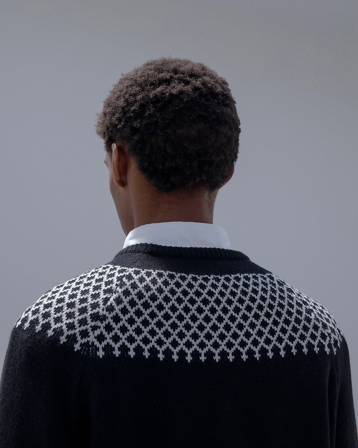 uniform experiment 23AW RBG CREWNECK KNIT サイズ 3 ブラック 新品未 