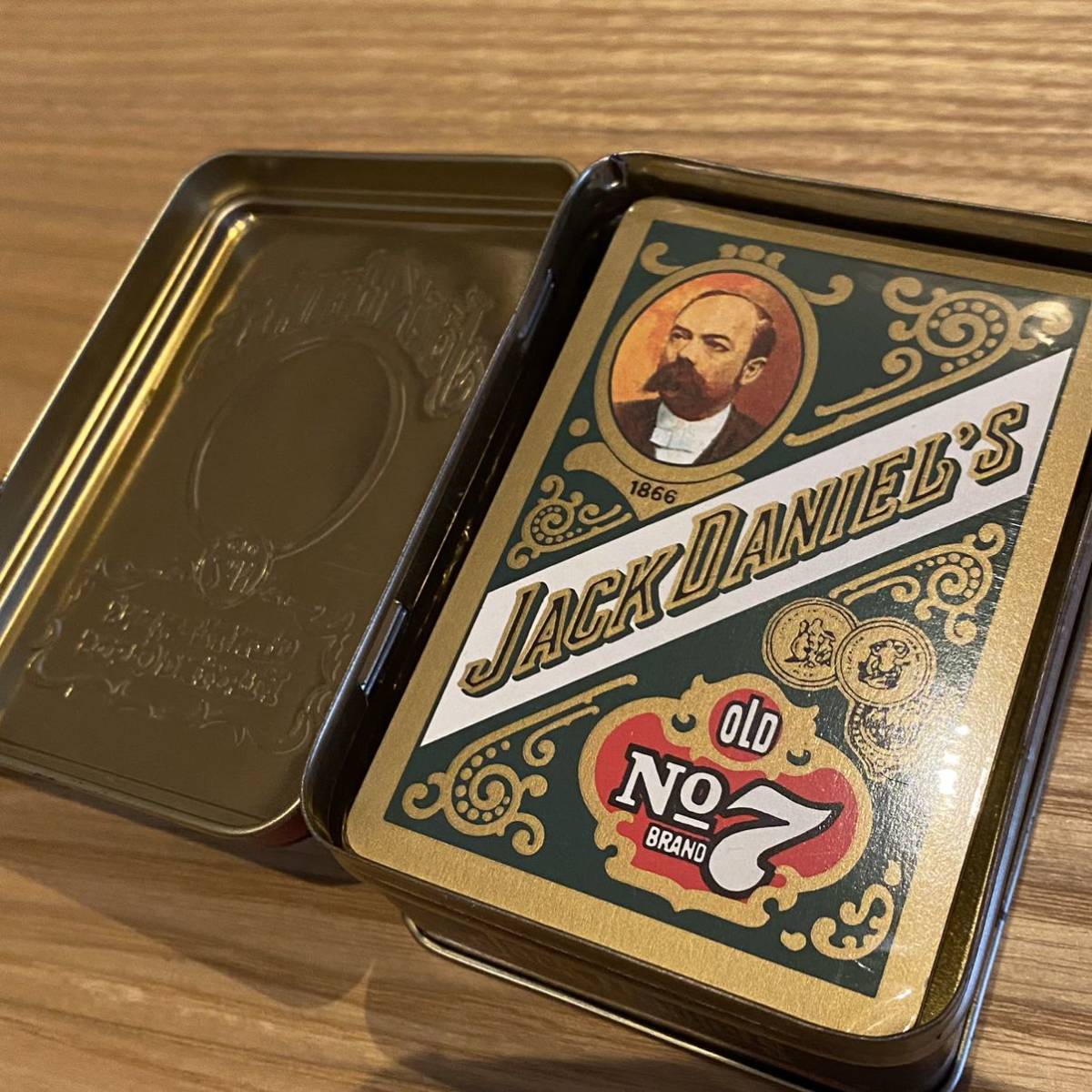ジャックダニエル JACKDANIELS ビンテージ缶 トランプ 2缶 の入札履歴 
