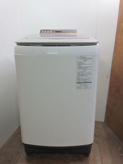 C582●パナソニック■Panasonic■全自動電気洗濯機■10kg■NA-FA100H5■2017年製■中古品■