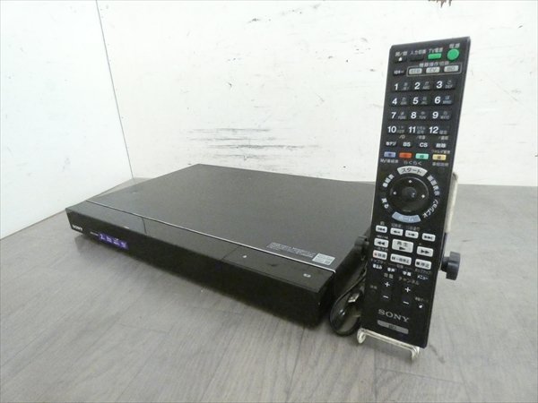 2TB☆15年☆ソニー/SONY☆HDD/BDレコーダー☆BDZ-ET2200☆リモコン付☆3番組同時録画/3D対応機 管CX13990