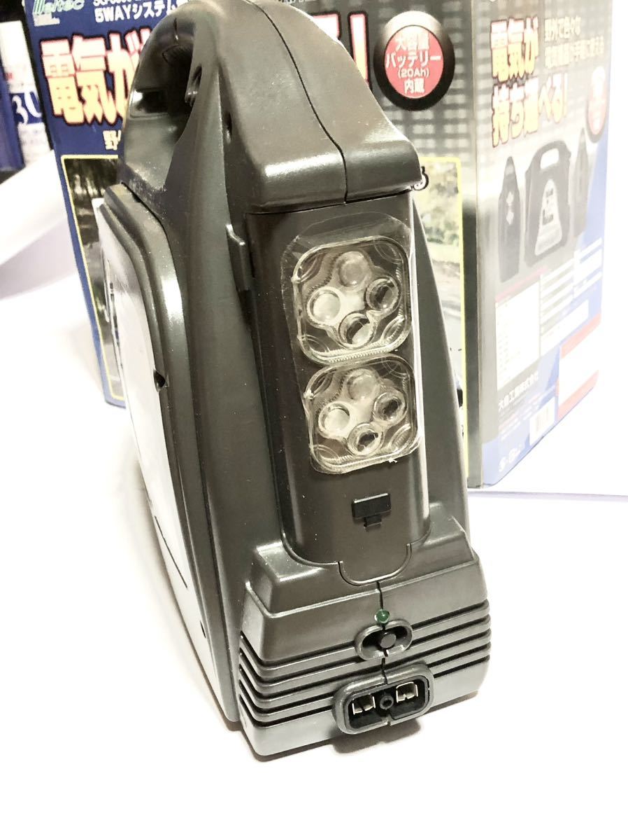 メルテック ポータブルバッテリー 5WAYシステム電源 Meltec SG-3500LED