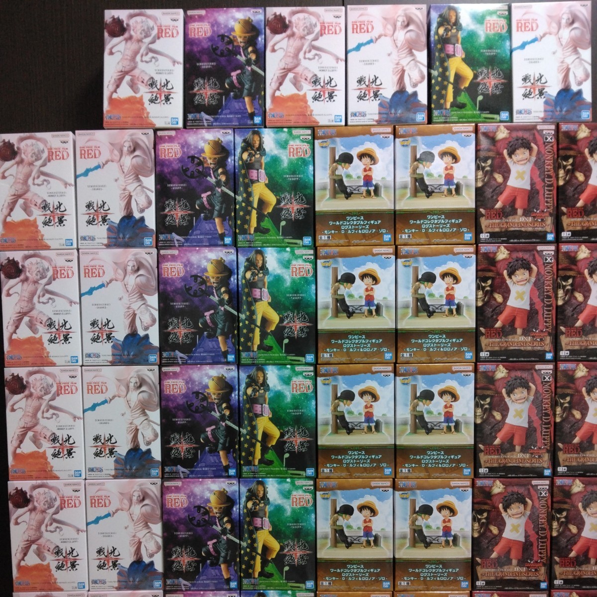 新作 ワンピースフィギュア まとめ売り ゾロ ウソップ ヤソップ ニカ 