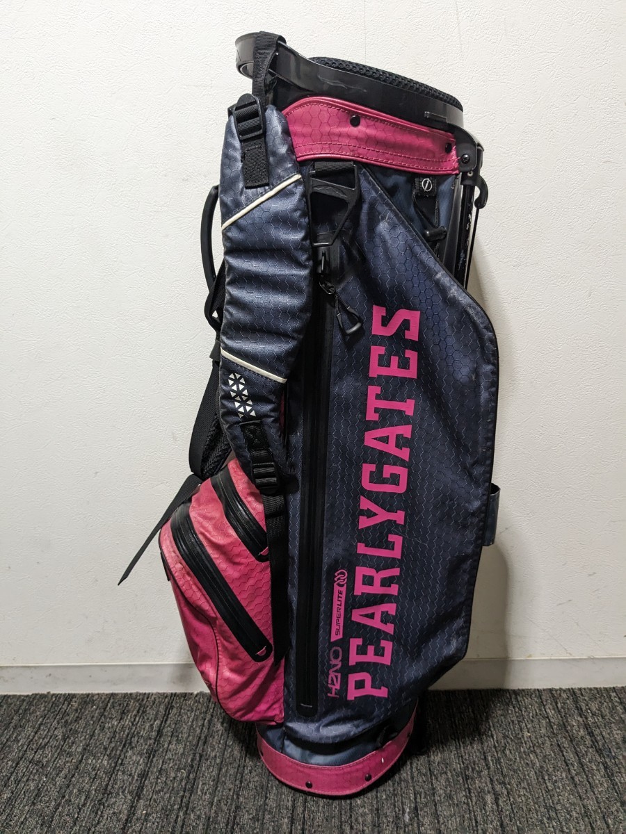 PEARLY GATES スタンドキャディバック GOLF ゴルフバック PEARLY GATES