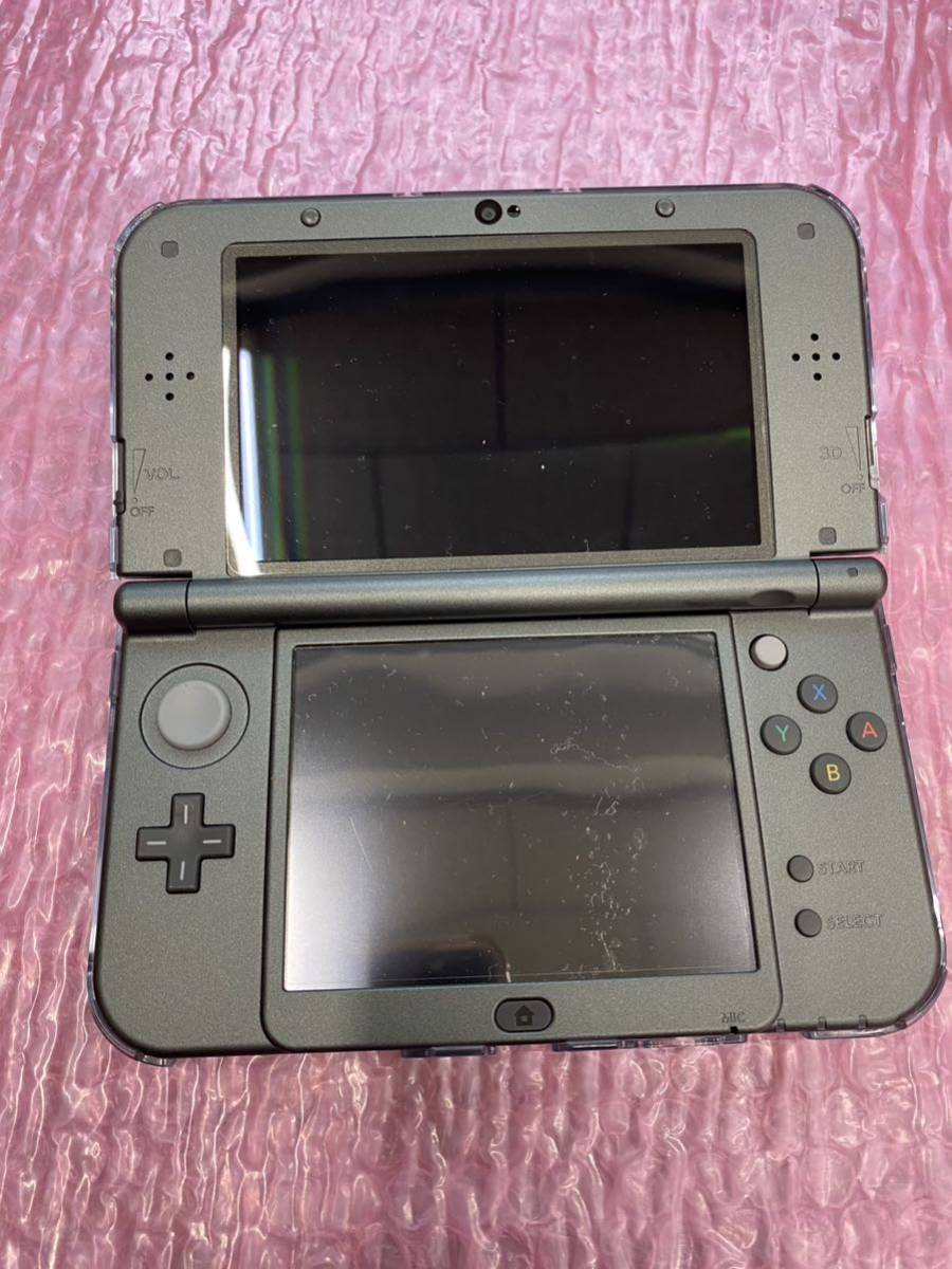 【お得，定番】 美品　Newニンテンドー3DS LL 本体のみ　パスワードあり　中古現状品　状態良好　(60s)
