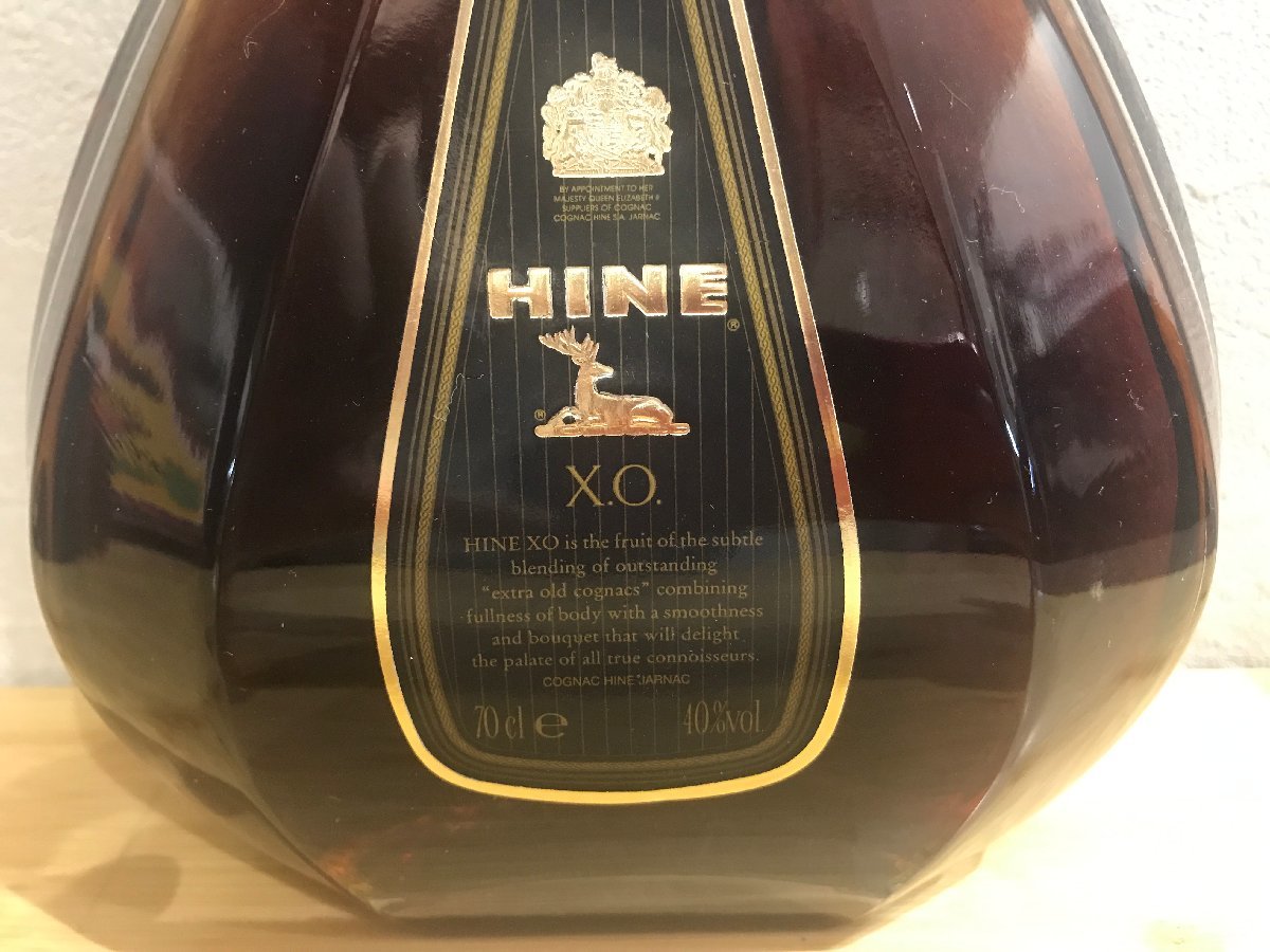 ハイン XO 700ml HINE コニャック 40% ブランデー 鹿 40％ 未開栓 70cl 