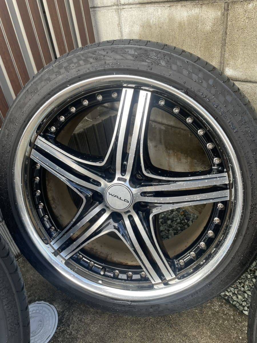 WALD マホラ 22インチ ホイール 265/40ZR22タイヤセット AUDI Q7