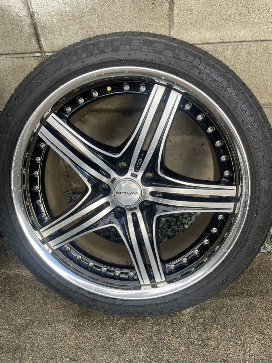 WALD マホラ 22インチ ホイール 265/40ZR22タイヤセット AUDI Q7