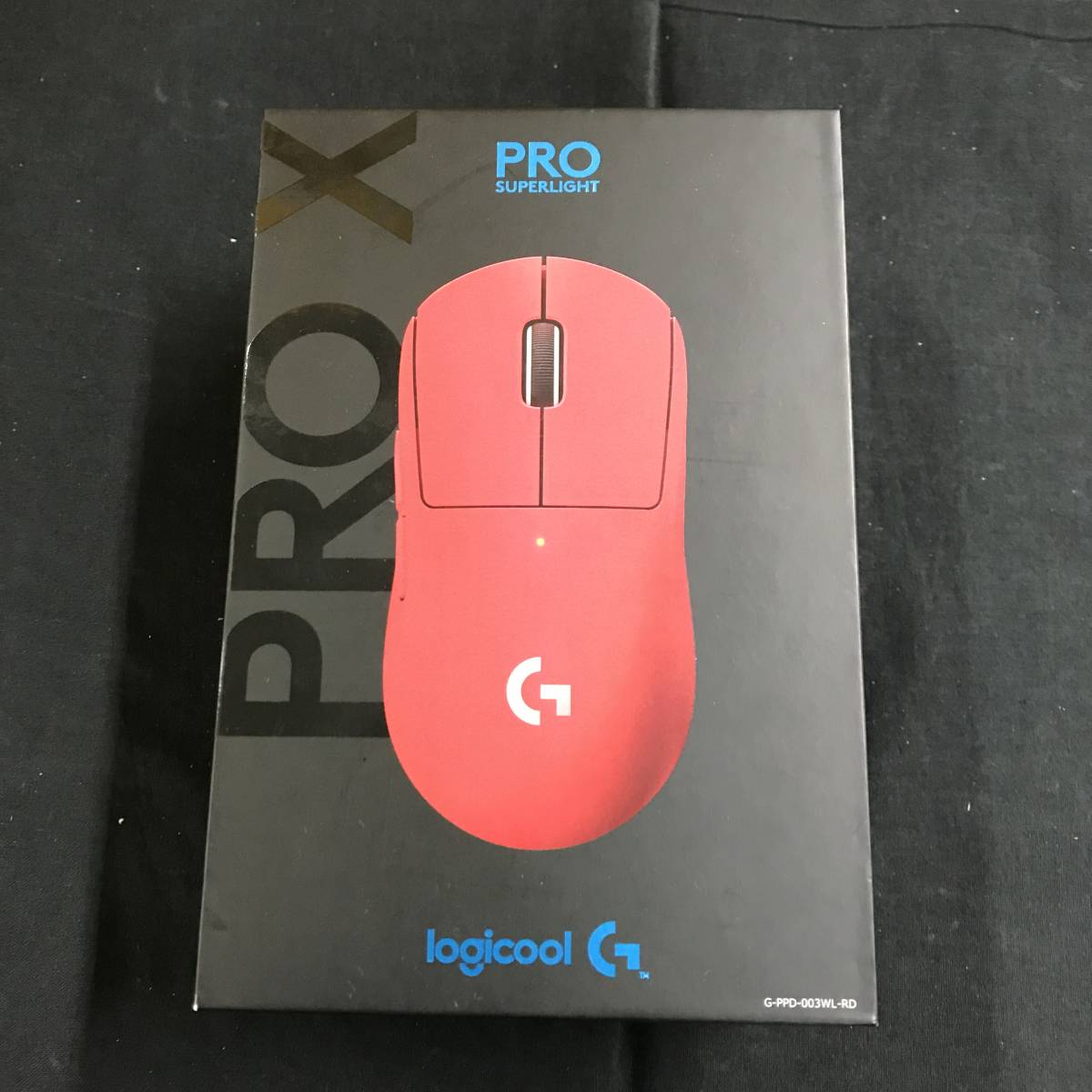 gt757 送料無料！動作品 Logicool PRO X SUPERLIGHT G-PPD-003WL-RD ワイヤレス ゲーミングマウス