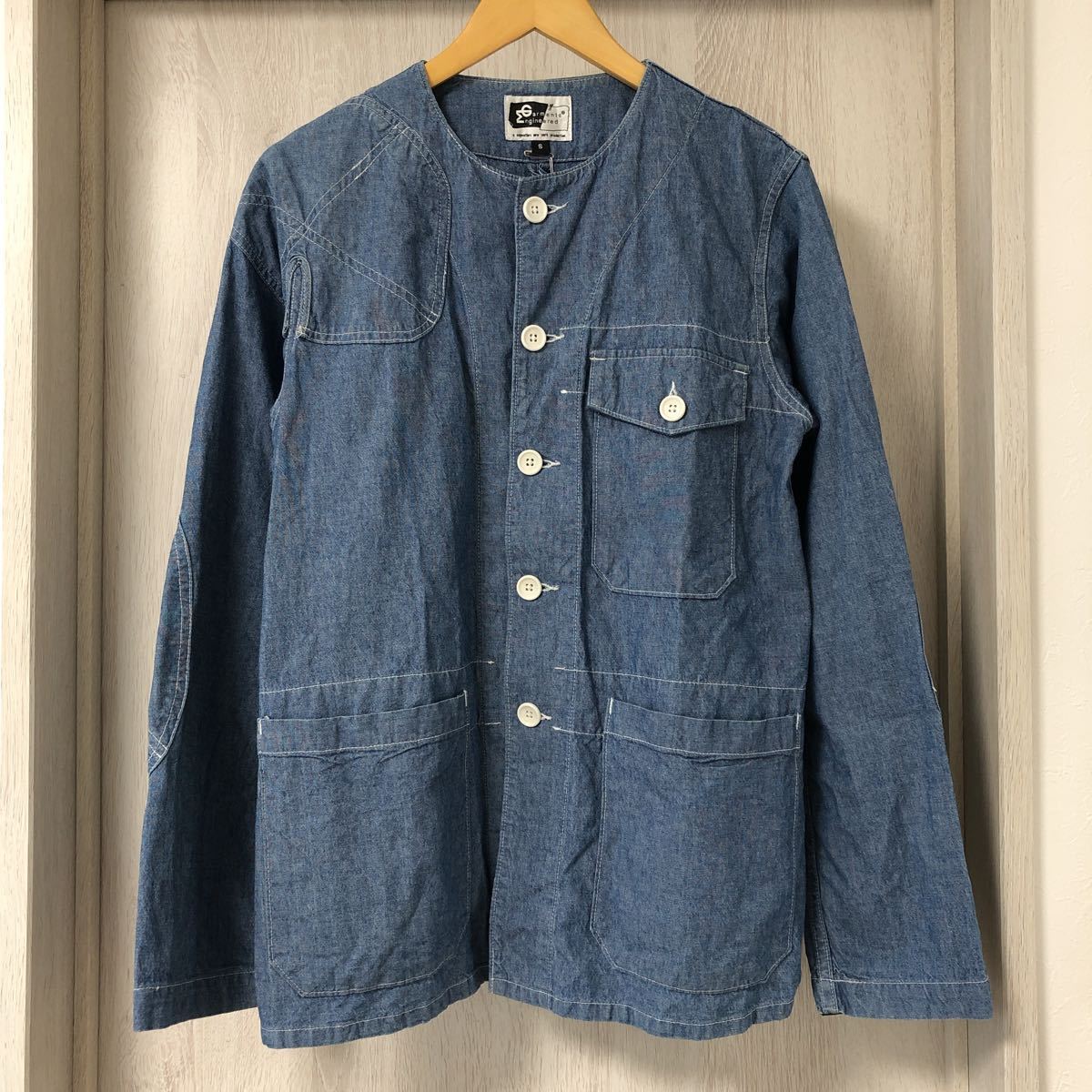 k) エンジニアードガーメンツ Engineered Garments ノーカラー 