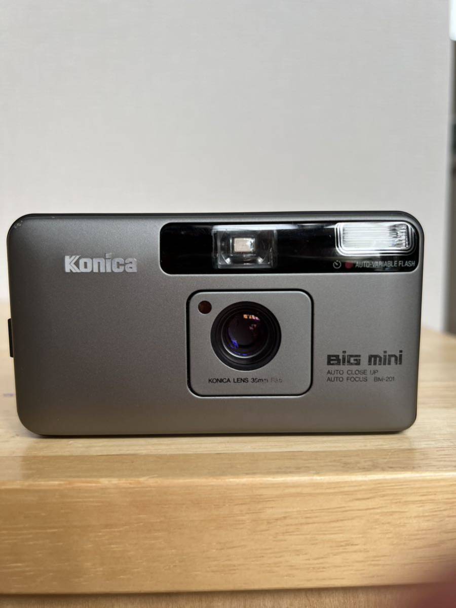 KONICA BIG mini コニカ ビッグ ミニ コンパクトフィルムカメラ BM-201