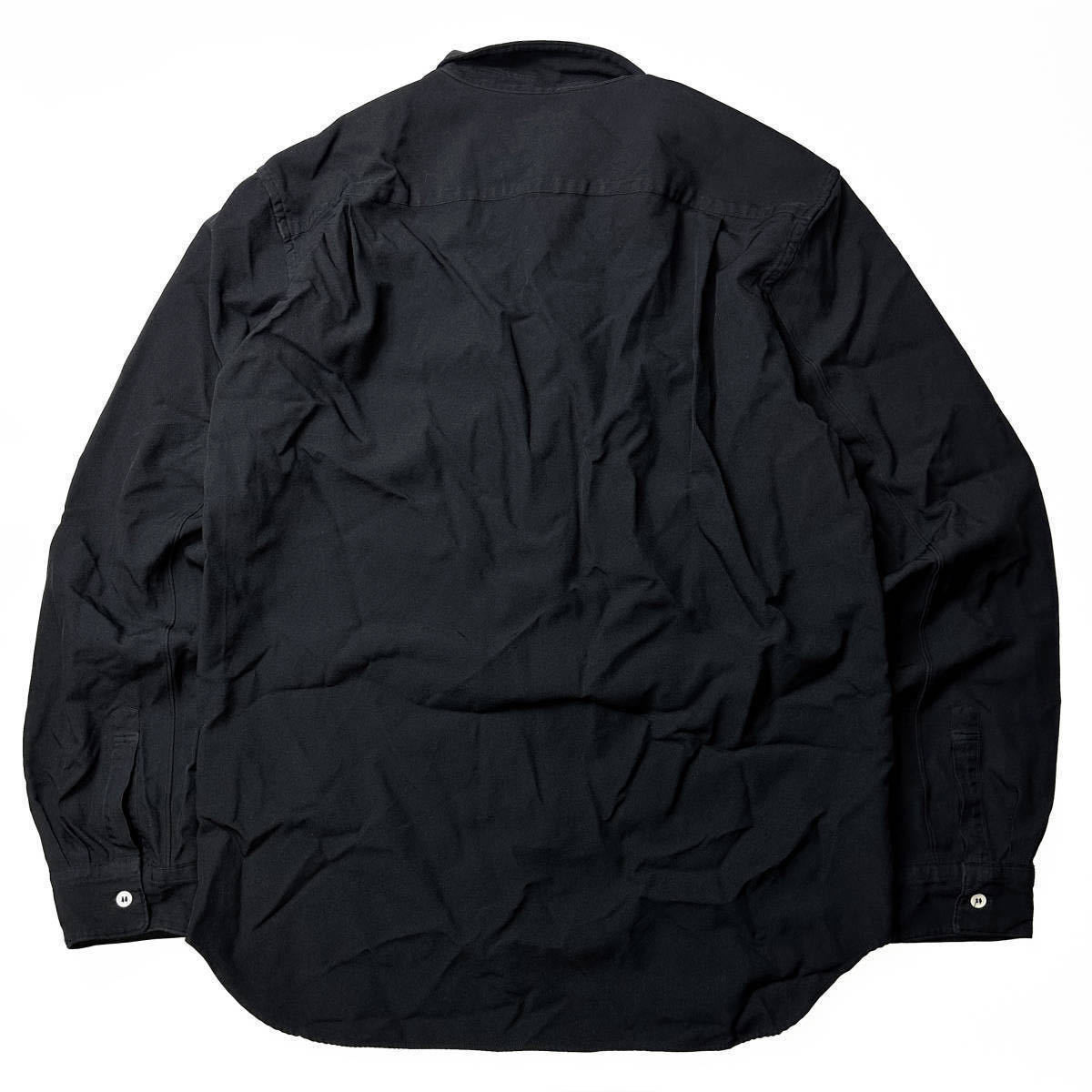 23SS ポリエステル縮絨 シャツ 山口一郎 コムデギャルソンオムプリュス  