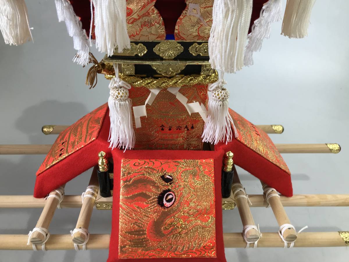 HG5148 香川県 ちょうさ 太鼓台 郷土玩具 祭礼玩具 布団太鼓 山車 曳山
