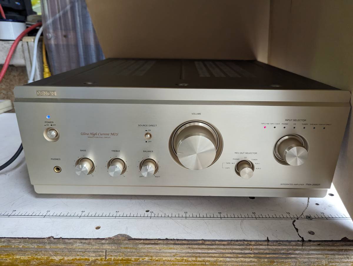 希少 美品 動作品 DENON PMA-2000IV S:DENON デノン PMA-2000IV プリメインアンプ 275W 動作品 正常品