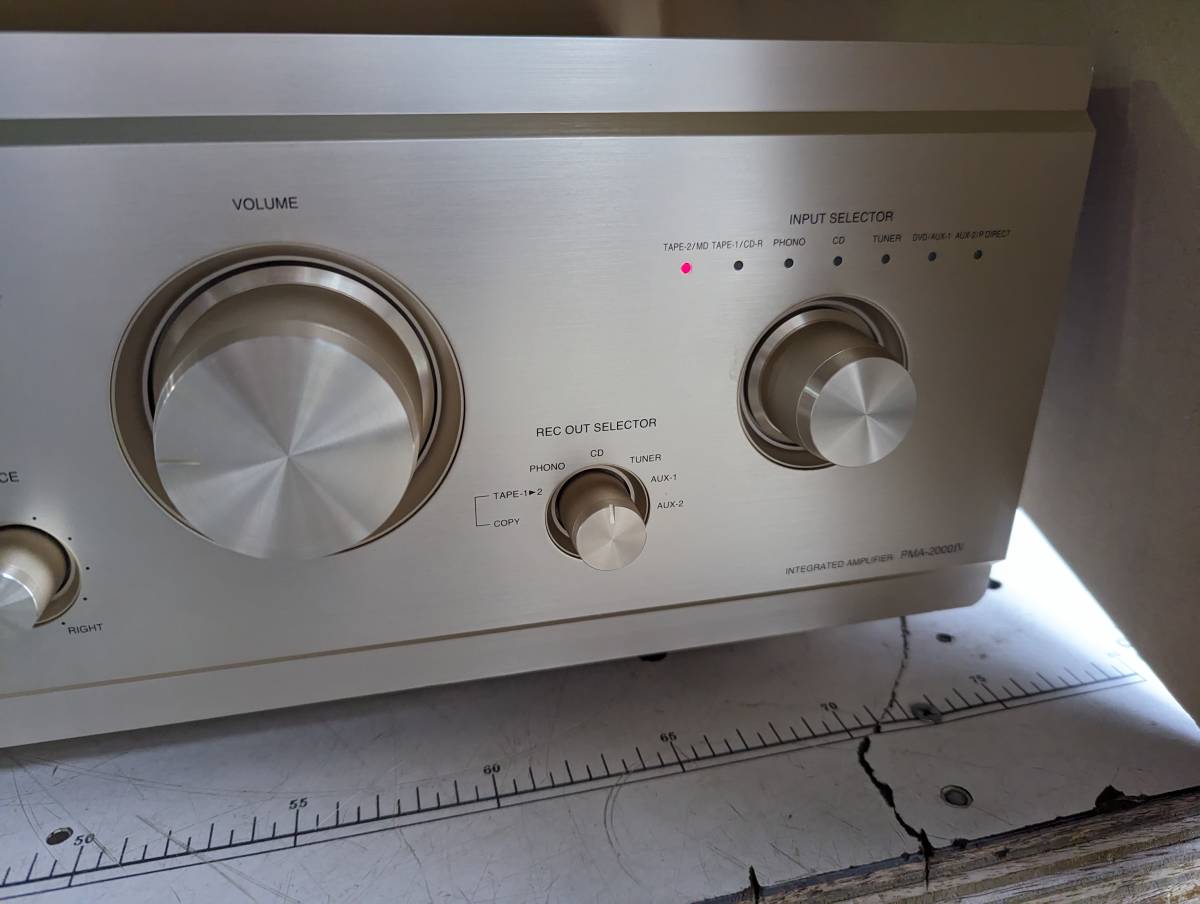S:DENON デノン PMA-2000IV プリメインアンプ 275W 動作品 正常品